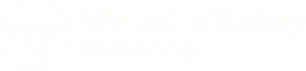 Websitetoday Webdesign logo in het wit - Websitetoday.nl