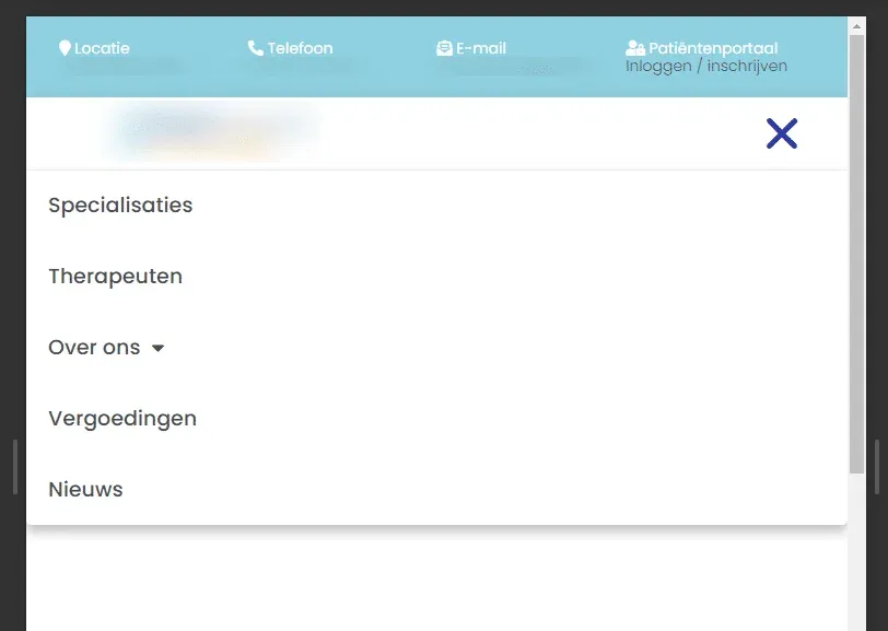 Uitlijnen-navigatie-menu-tekst-links-Elementor